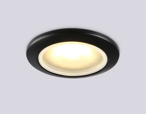 Светильник точечный IP Protect TN111 Ambrella light чёрный 1 лампа, основание чёрное в стиле хай-тек современный  фото 4