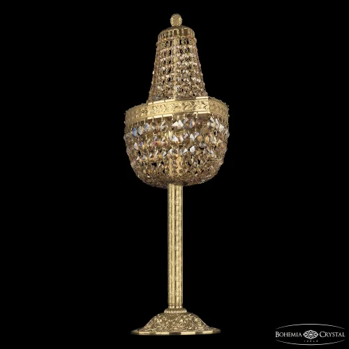 Настольная лампа 19113L6/H/35IV G R777 Bohemia Ivele Crystal янтарная золотая 2 лампы, основание золотое металл в стиле классический sp фото 2