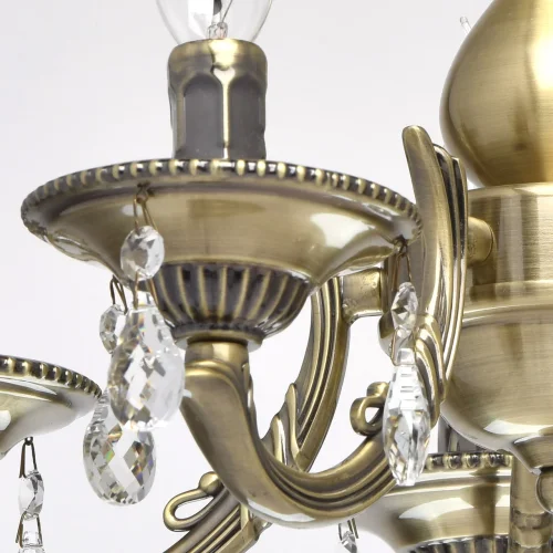 Люстра подвесная Аврора 371011605 MW-Light без плафона на 5 ламп, основание жёлтое бронзовое в стиле классический фото 9 Люстра подвесная Аврора 371011605 MW-Light без плафона на 5 ламп, основание жёлтое бронзовое в стиле классический фото 9