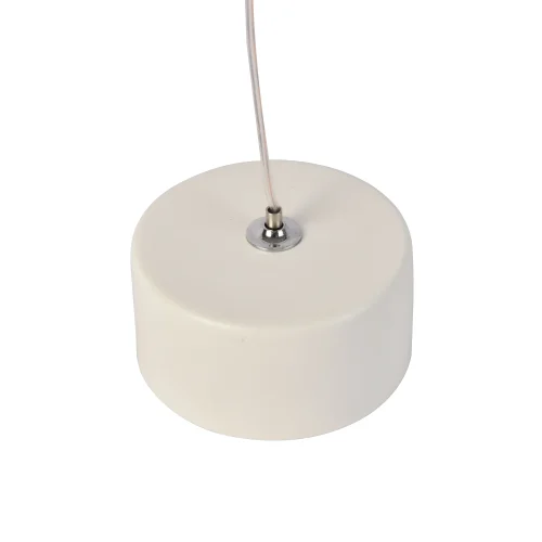 Светильник подвесной LED Lamba 3080-1P Favourite белый 1 лампа, основание белое в стиле хай-тек современный  фото 3