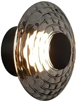 Бра LED Claros 4642-1W Favourite дымчатый серый на 1 лампу, основание чёрное в стиле современный 