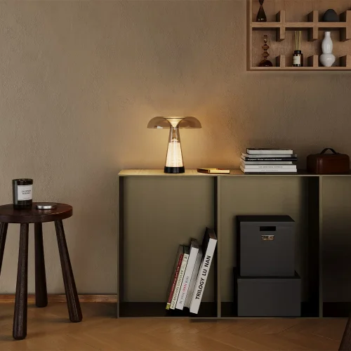 Настольная лампа LED MOD484TL-L8BK Artefact Maytoni дымчатая на 1 лампу, основание чёрное стекло в стиле хай-тек современный фото 8 Настольная лампа LED MOD484TL-L8BK Artefact Maytoni дымчатая на 1 лампу, основание чёрное стекло в стиле хай-тек современный фото 8