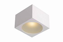 Светильник накладной LILY 17996/01/31 Lucide белый 1 лампа, основание белое в стиле современный квадратный