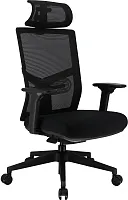 Офисное кресло эргономичное Fuji Сетка Черный EP Fuji M Black Everprof, чёрный/сетка, ножки//, размеры - 1130*1210***670*