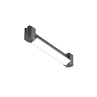Трековый светильник однофазный LED Single phase track system Unity TR104-1-10W3K-B Maytoni чёрный для шинопроводов серии Single phase track system Unity чёрный