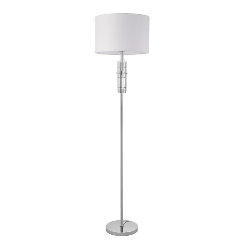Торшер Taygeta A4097PN-1CC Arte Lamp белый на 1 лампу, основание хром в стиле современный 