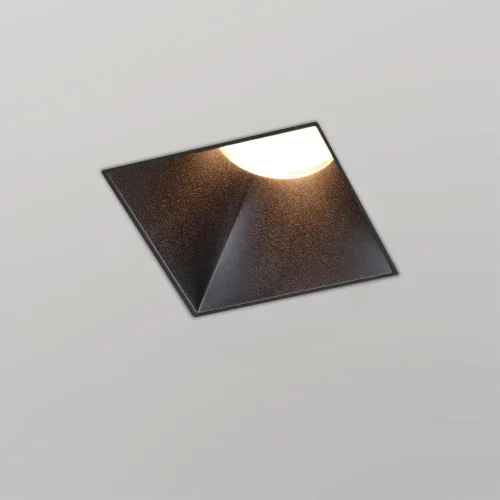 Светильник точечный Nimbus 370998 Novotech чёрный на 1 лампу, основание чёрное в стиле современный хай-тек для затирки квадратный фото 3 Светильник точечный Nimbus 370998 Novotech чёрный на 1 лампу, основание чёрное в стиле современный хай-тек для затирки квадратный фото 3