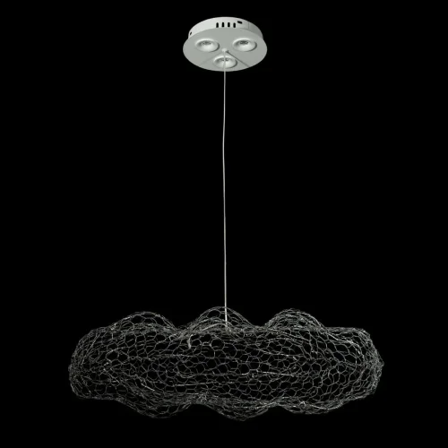 Светильник подвесной LED Cloud 10100/350 Silver LOFT IT серебряный на 3 лампы, основание белое в стиле современный фото 4