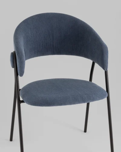 Стул Колин NEW вельвет пыльно-синий УТ000038996 Stool Group, /, ножки//, размеры - *790***570*470 фото 2
