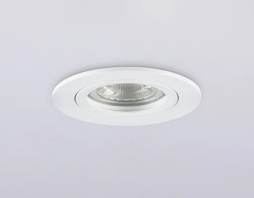 Светильник точечный GX Standard tech TN102450 Ambrella light белый 1 лампа, основание белое в стиле хай-тек современный  фото 2