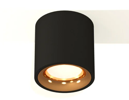 Светильник накладной Techno spot XS7532024 Ambrella light чёрный 1 лампа, основание чёрное в стиле хай-тек современный круглый фото 2