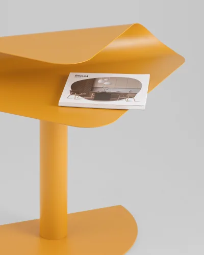Журнальный столик Cornea, металл, желтый УТ000041893 Stool Group столешница из фото 3