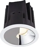 Светильник точечный LED Halv 4427-1C Favourite белый 1 лампа, основание белое в стиле хай-тек современный 