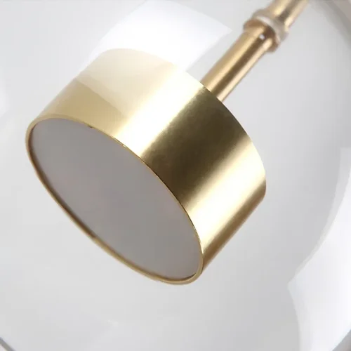 Настенный светильник BUBBLE B WALL 133216-22 ImperiumLoft прозрачный на 1 лампу, основание золотое в стиле современный фото 7