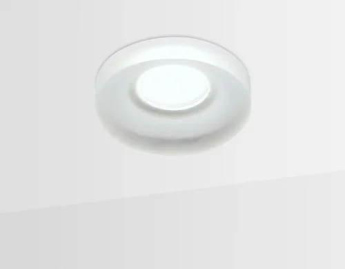 Светильник точечный LED Techno Spot S S440 W Ambrella light белый 1 лампа, основание белое в стиле современный хай-тек круглый фото 3