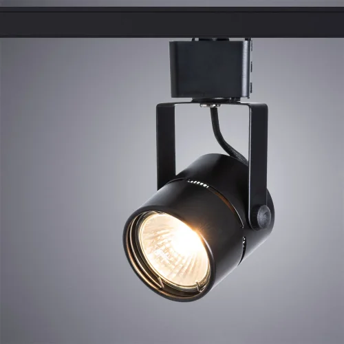 Трековый светильник Mizar A1311PL-1BK Arte Lamp чёрный для шинопроводов серии Mizar фото 2