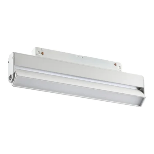 Трековый светильник для низковольтного шинопровода LED Flum 358538 Novotech белый для шинопроводов серии Flum белый