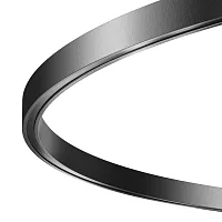Шинопровод круглый 650мм Magnetic trаck system Flarity TRX154-R-D650-B Maytoni чёрный в стиле для светильников серии Magnetic trаck system Flarity шинопровод flarity магнитная
