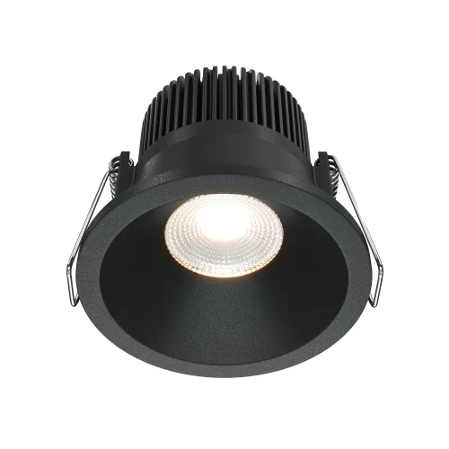 Светильник точечный LED Zoom DL034-01-06W3K-D-B Maytoni чёрный 1 лампа, основание чёрное в стиле современный 