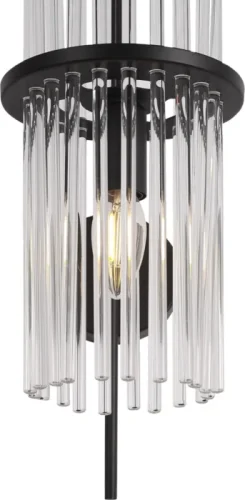 Бра Tasse SL6145.401.01 ST-Luce прозрачный на 1 лампу, основание чёрное в стиле современный фото 2