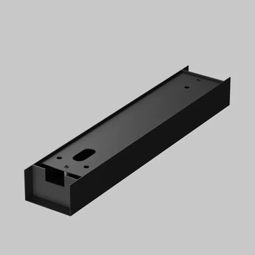 Короб для блока питания Magnetic track system Elasity TRA160BDR-B Maytoni чёрный в стиле современный хай-тек для светильников серии Magnetic track system Elasity elasity гибкая фото 4