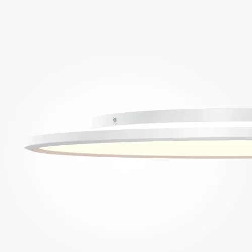 Светильник потолочный LED с пультом Incognito MOD426CL-L74WK Maytoni белый на 1 лампу, основание белое в стиле современный минимализм круглый с пультом фото 4