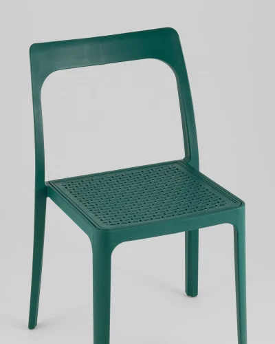 Стул Marty, пластиковый, темно-бирюзовый УТ000039193 Stool Group, /, ножки/пластик/морская волна, размеры - *767***505*500 фото 7