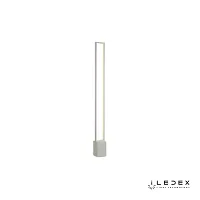 Торшер LED Edge B006230 WH iLedex белый на 1 лампу, основание белое в стиле хай-тек современный 