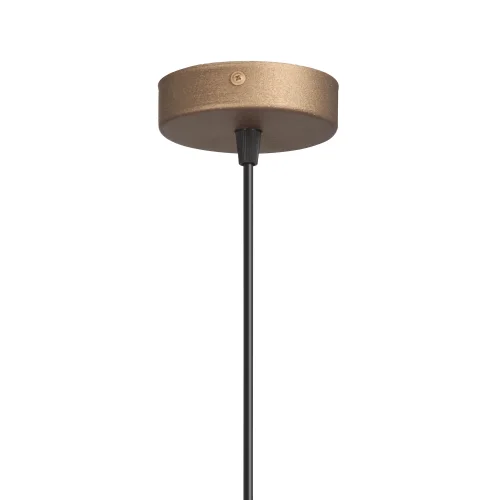 Светильник подвесной V2955-7/1S Vitaluce прозрачный 1 лампа, основание медь в стиле арт-деко  фото 2