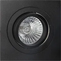 Светильник точечный Basico Gu10 C0008 Mantra чёрный 1 лампа, основание чёрное в стиле современный 