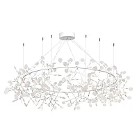 Люстра подвесная LED Heracleum 9022-243W LOFT IT белая на 243 лампы, основание белое в стиле флористика ветви