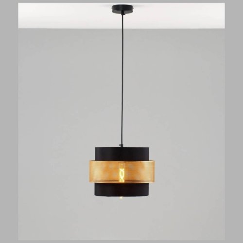 Светильник подвесной Gela V10490-1P Moderli чёрный 1 лампа, основание чёрное в стиле современный 