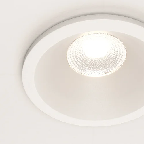 Светильник точечный LED Zoom DL034-01-06W4K-W Maytoni белый на 1 лампу, основание белое в стиле современный фото 4