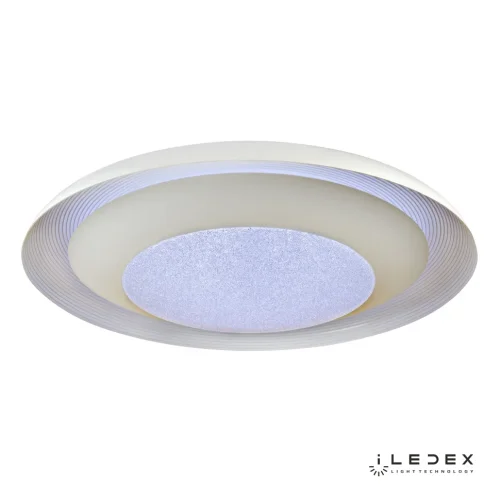 Светильник потолочный LED Spaceship 6147/36W WH iLedex белый 1 лампа, основание белое в стиле модерн хай-тек  фото 3