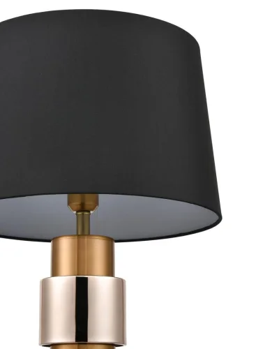 Настольная лампа Rome VL5754N01 Vele Luce чёрная 1 лампа, основание золотое латунь металл в стиле классический современный  фото 4