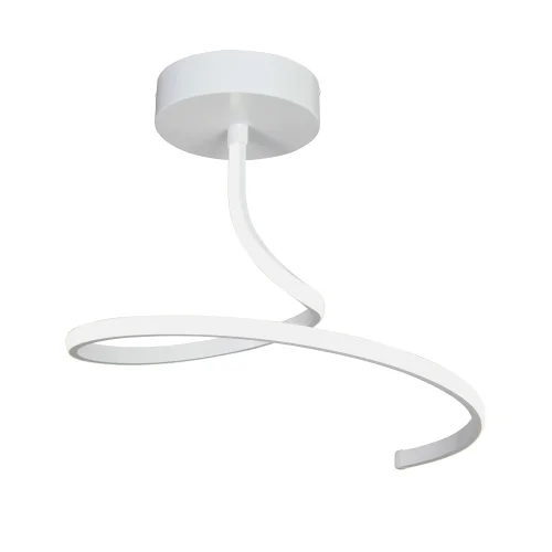 Светильник потолочный LED V4653-0/1PL Vitaluce без плафона 1 лампа, основание белое в стиле хай-тек  фото 4
