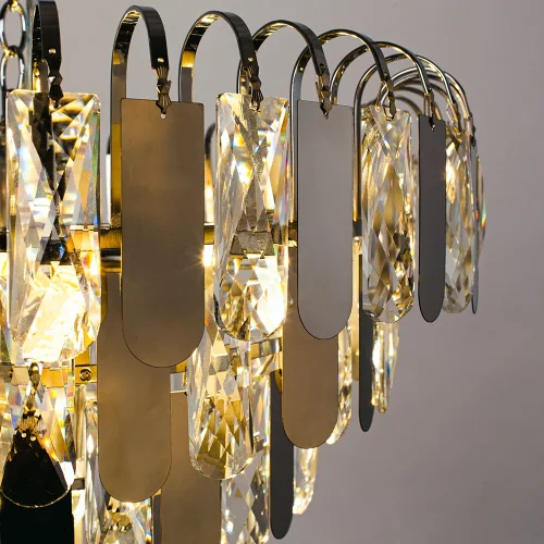 Люстра подвесная Vivien A2719SP-8CC Arte Lamp прозрачная на 8 ламп, основание хром в стиле современный  фото 3
