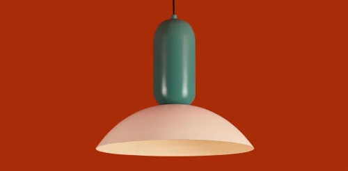 Светильник подвесной Lotus FR5551PL-01WG Freya разноцветный белый на 1 лампу, основание чёрное в стиле джапанди современный мемфис фото 13