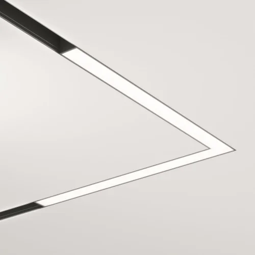 Трековый светильник LED Magnetic track system TR042-4-24W3K-WW-DS Maytoni чёрный для шинопроводов серии Magnetic track system Exility чёрный фото 2