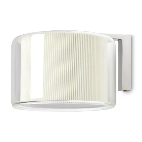 Бра Riflesso FR2055WL-01CH Freya прозрачный на 1 лампу, основание хром в стиле классический фото 13