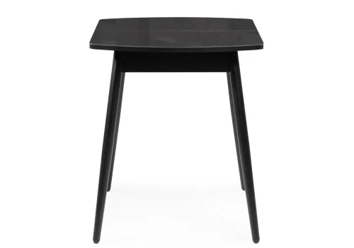 Стеклянный стол Калверт черный 551085 Woodville столешница чёрная из стекло лдсп фото 4