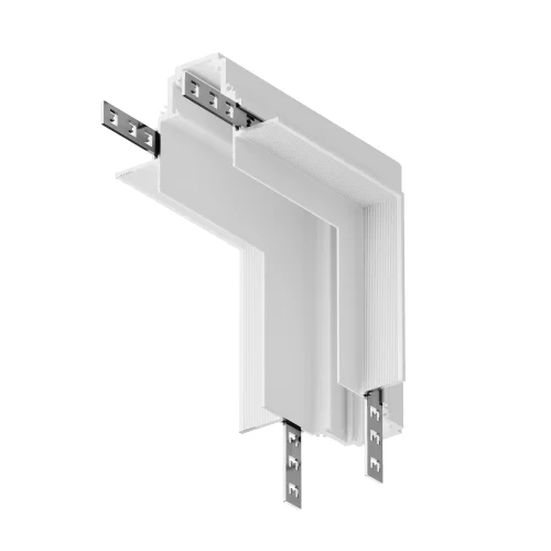 Угловой коннектор внутренний Magnetic track system TRA004ICL-22W Maytoni белый в стиле для светильников серии Magnetic track system S35 встраиваемый магнитный s35 магнитный