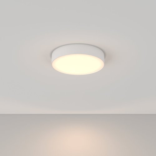Светильник потолочный LED Zon C032CL-36W3K-RD-W Maytoni белый 1 лампа, основание белое в стиле современный  фото 4