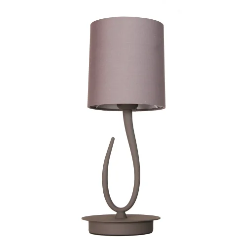 Настольная лампа LUA CHOCOLATE 3682 Mantra коричневая 1 лампа, основание коричневое металл в стиле современный  фото 2