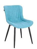 Обеденный стул Aqua Ткань Голубой EP Aqua Fabric Blue Everprof, голубой/ткань, ножки//, размеры - 770*770***480*