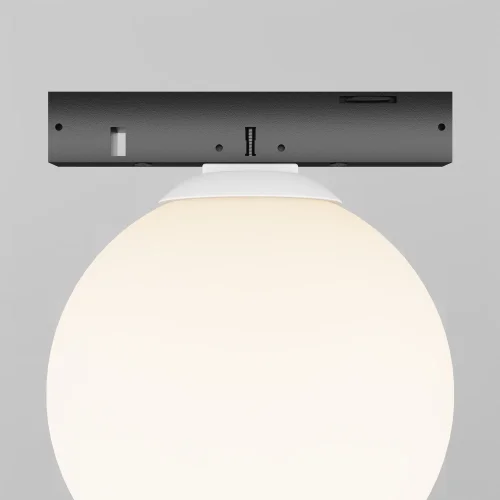 Трековый светильник Luna 3000К 3Вт 200° Magnetic track system Levity TR185-1-3W3K-B Maytoni белый для шинопроводов серии Magnetic track system Levity чёрный фото 8