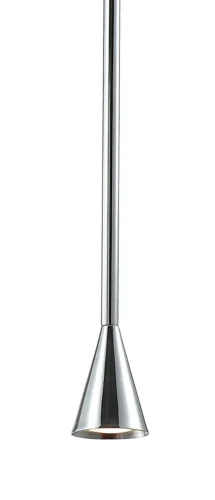 Светильник подвесной ENERO SP1 CHROME Crystal Lux хром на 1 лампу, основание хром в стиле хай-тек фото 3