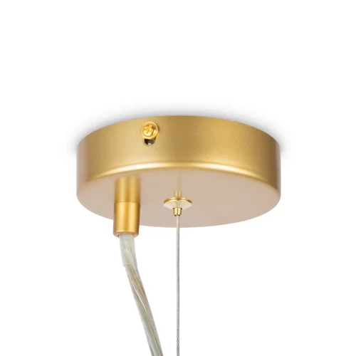 Светильник подвесной Dallas MOD545PL-06G Maytoni белый 6 ламп, основание золотое в стиле современный шар фото 5
