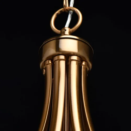 Люстра подвесная Палермо 386016812 Chiaro белая на 12 ламп, основание бронзовое в стиле классический  фото 10