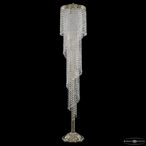 Торшер 83111T6/30IV-152 G Bohemia Ivele Crystal r прозрачный 12 ламп, основание золотое в стиле современный классический
 фото 2